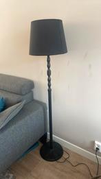 Staande lamp - vloerlamp Zwart, Huis en Inrichting, Ophalen, Gebruikt, Stof, 150 tot 200 cm