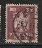 Duitsland 1924 - Adelaar, Postzegels en Munten, Postzegels | Europa | Duitsland, Ophalen of Verzenden, Overige periodes, Gestempeld