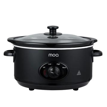 Slowcooker 3.5L - Keramisch - 3 Standen - Zwart

 beschikbaar voor biedingen