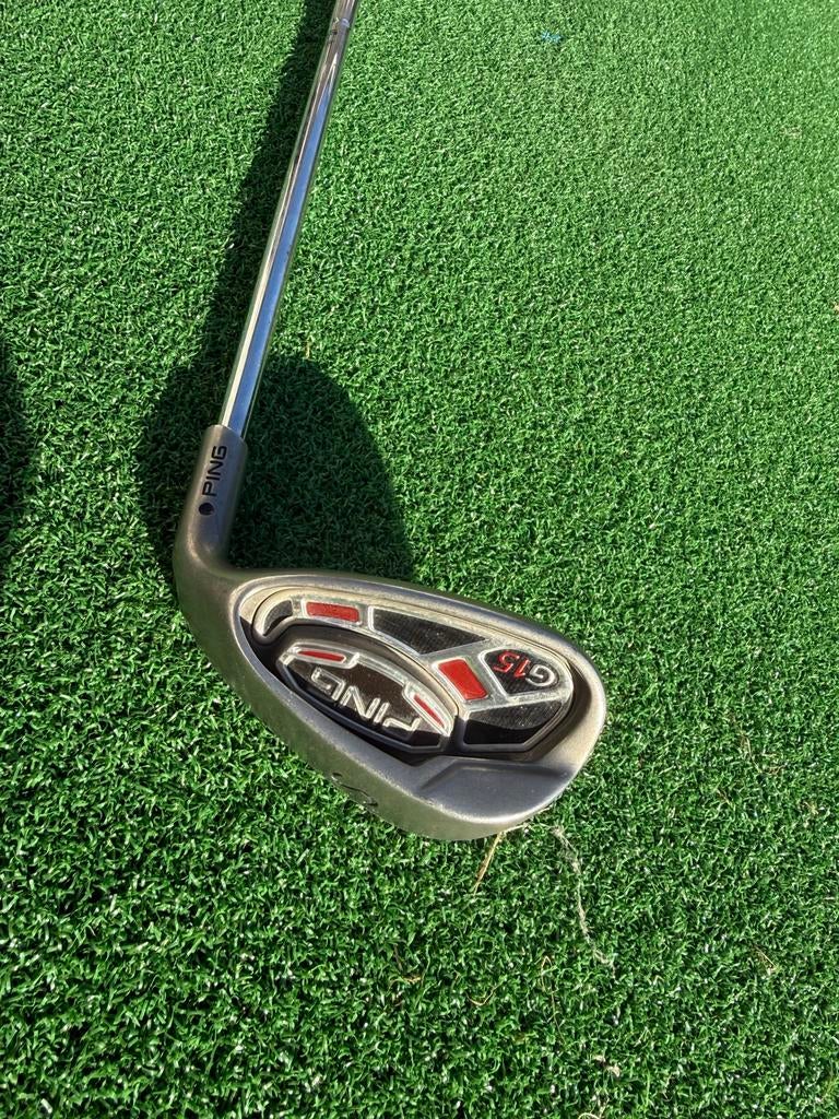 PING g15 S wedge staal regular black dot - zeer net, Ophalen of Verzenden, Zo goed als nieuw, Club, Ping