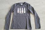 Mooi donkergrijs shirt met 4 lippenstiften, Le Chic, mt 158, Meisje, Le Chic, Ophalen of Verzenden, Zo goed als nieuw