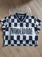 Thunderdome Crop Top - Nieuwstaat, Maat 38/40 (M), Thunderdome, Zwart, Ophalen of Verzenden