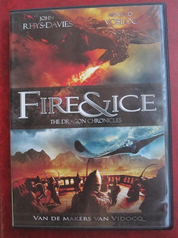 Fire & Ice (2008), Cd's en Dvd's, Dvd's | Science Fiction en Fantasy, Zo goed als nieuw, Fantasy, Vanaf 12 jaar, Ophalen of Verzenden