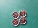 4x 2 euro munten proof, Ophalen of Verzenden, Koningin Beatrix, Euro's