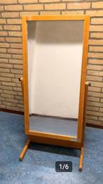 Unieke dubbelzijdige spiegel en krijtbord, Diversen, Schoolborden, Ophalen, Gebruikt, Krijtbord