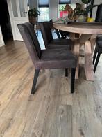 basic label, Huis en Inrichting, Ophalen, Gebruikt, Grijs, Vijf, Zes of meer stoelen