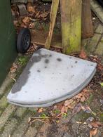 2 parasol tegels. Goede staat, Ophalen, Gebruikt, Minder dan 1 meter, Parasolvoet