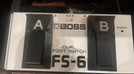Boss FS-6 Dubbele Voetschakelaar. Met gebruiksaanwijzing., Ophalen of Verzenden, Gebruikt, Overige typen