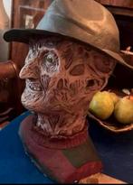 Levensgrote buste Freddy Krueger - resin, Verzamelen, Verzenden, Gebruikt, Foto of Kaart