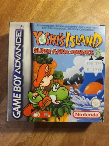 Yoshi's island Super Mario advance 3 gba beschikbaar voor biedingen