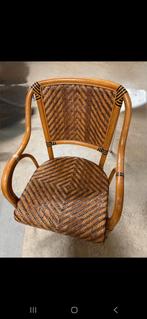 Vintage Rotan Stoel, Huis en Inrichting, Stoelen, Ophalen, Gebruikt, Bruin, Vintage