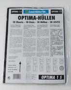 Leuchtturm Optima 1S Bladen, zwart, Postzegels en Munten, Postzegels | Toebehoren, Ophalen of Verzenden, Overige typen