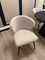 4x Beige eetstoelen – comfortabel en netjes, Japandi fluffy, Overige kleuren, Ophalen of Verzenden, Zo goed als nieuw