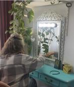 Spiegel met plankjes - €10, Huis en Inrichting, Woonaccessoires | Spiegels, Ophalen, Minder dan 50 cm, Gebruikt, Minder dan 100 cm