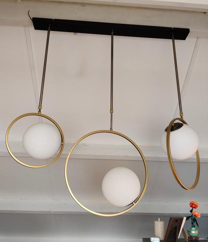 Mooie grote hanglamp Coco Maison, Huis en Inrichting, Lampen | Hanglampen, Zo goed als nieuw, 75 cm of meer, Metaal, Ophalen