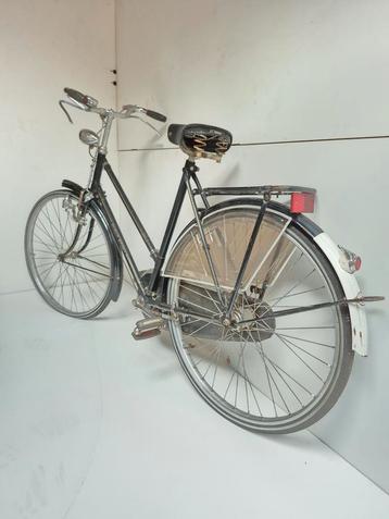 Prachtige oude burco  fiets uit Amsterdam collectors item  beschikbaar voor biedingen