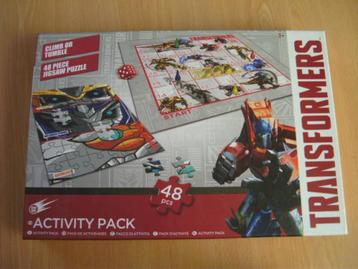 Transformers Activity pack, spel en puzzel in 1 doos beschikbaar voor biedingen