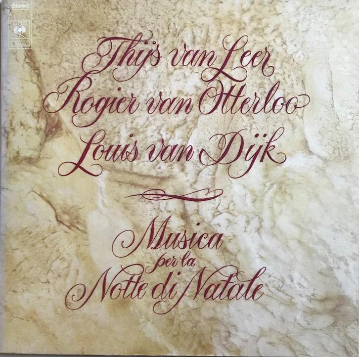 Thijs Van leer en Friends - Musica Per La Notte Di Natale lp, Cd's en Dvd's, Vinyl | Pop, Zo goed als nieuw, 1960 tot 1980, 12 inch