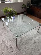 Moderne glazen salontafel, Glas, 100 tot 150 cm, 100 tot 150 cm, Modern