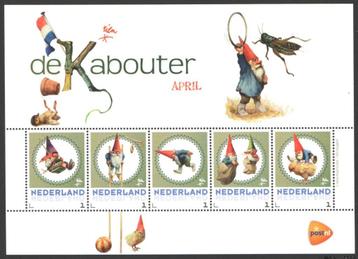 Postzegels De Kabouter: April beschikbaar voor biedingen