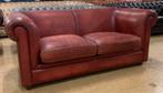 Prachtige Bendic Chesterfield Bank 2,5 Zits Roestbruin., Ophalen of Verzenden, Gebruikt, Leer, Bendic