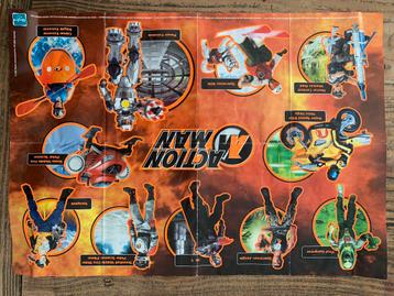 Action Man Hasbro Poster. beschikbaar voor biedingen