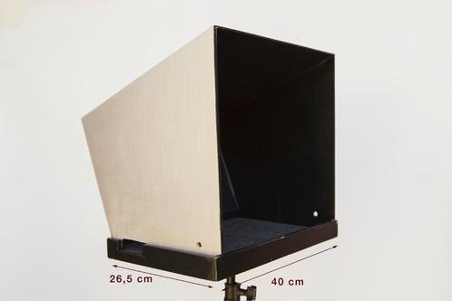 laptoptafel met zonnekap voor  tethered fotograferen, Audio, Tv en Foto, Fotografie | Filters, Gebruikt, Zonnekap, Minder dan 50 mm