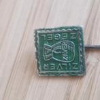 SPELDJE zilver zegel, Verzamelen, Speldjes, Pins en Buttons, Ophalen of Verzenden, Zo goed als nieuw