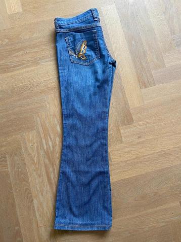 Jeans van label Frankie B, maat 8, 