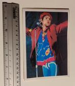 Mick Jagger Rolling Stones sticker ansichtkaart, Verzamelen, Muziek, Artiesten en Beroemdheden, Ophalen of Verzenden, Zo goed als nieuw