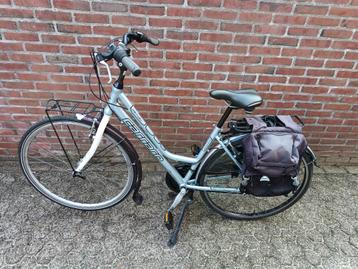 Damesfiets met versnellingen en brede standaard beschikbaar voor biedingen