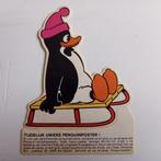 Leuke oude sticker.   RAAK Limonade.  Pinguin sticker., Verzamelen, Ophalen of Verzenden, Zo goed als nieuw, Overige typen