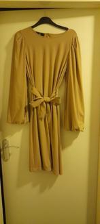 Nieuwe jurk van Mooij zandkleur met ballonmouw mt M, Maat 38/40 (M), Mooij, Beige, Nieuw
