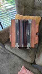 Antieke trekaccordeon Imperial, Muziek en Instrumenten, Accordeons, Ophalen, Gebruikt, Toetsaccordeon, Overige merken