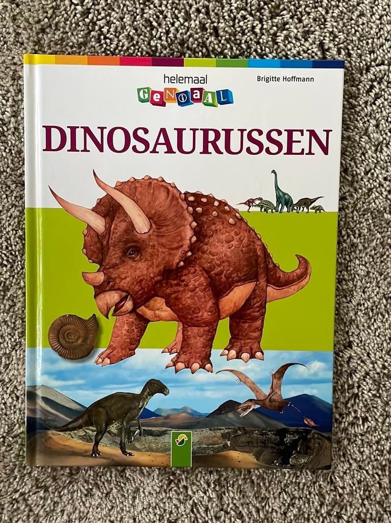 Dino boek, dinosaurus boek, Ophalen of Verzenden, Zo goed als nieuw