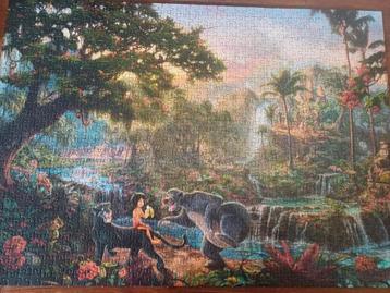 Jungle book puzzel 1000 stukjes  beschikbaar voor biedingen