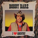 LP Bobby Bare – I Love Country-1985 - als nieuw, Ophalen of Verzenden, Zo goed als nieuw, 12 inch