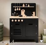 Speelgoed keukentje petit Amélie zwart, Kinderen en Baby's, Speelgoed | Speelkeukens, Ophalen, Gebruikt, Hout, Speelkeuken