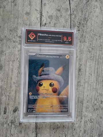 Pokémon pikachu van gogh 9.5 + back plate beschikbaar voor biedingen