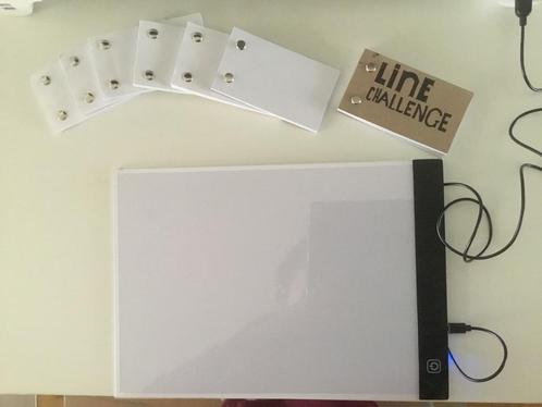 LED lightpad A4 tekenbord - dimbaar, Hobby en Vrije tijd, Knutselen, Zo goed als nieuw, Ophalen of Verzenden
