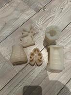 Silicone mallen, kaarsen mallen kerst, Hobby en Vrije tijd, Ophalen of Verzenden, Zo goed als nieuw, Materiaal