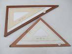 Driehoeken 45 en 30/60  plexiglas, Ophalen of Verzenden, Nieuw