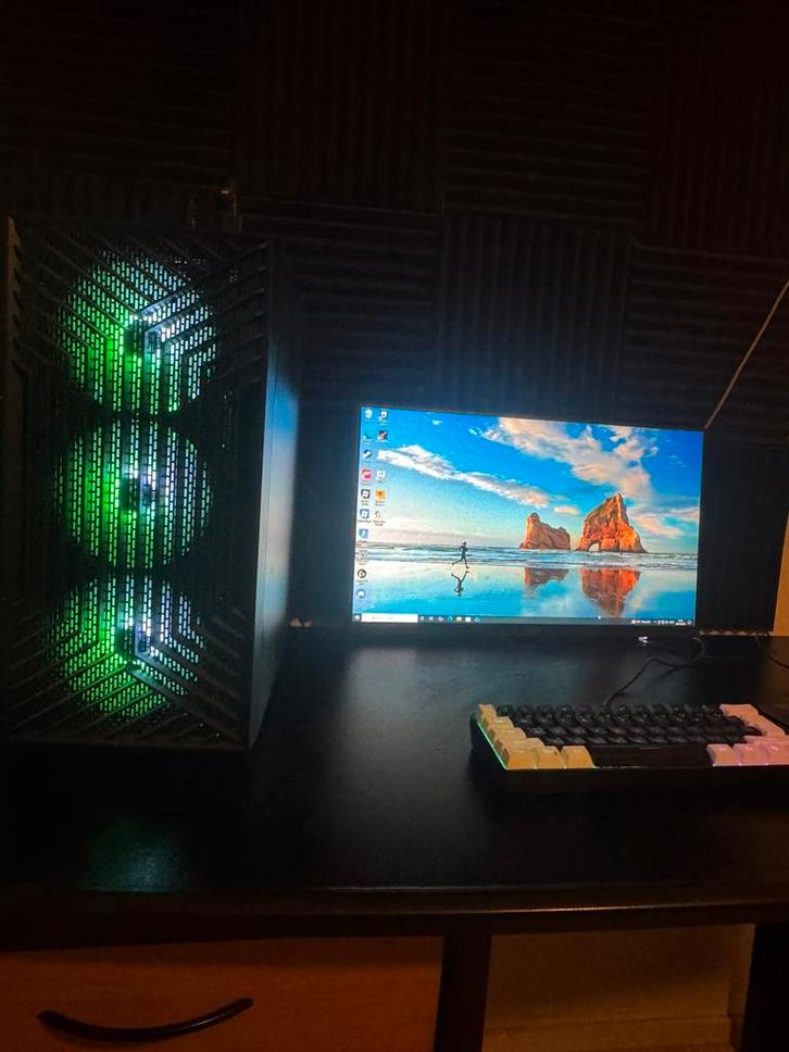 Buget game pc met msi 180hz, Computers en Software, Desktop Pc's, Zo goed als nieuw, SSD, Gaming, Ophalen of Verzenden