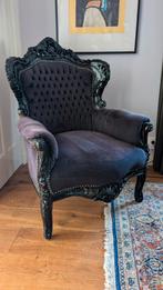 Barok stoel, Huis en Inrichting, Fauteuils, Ophalen, Gebruikt, Stof