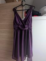 2 Jurkjes. Paars en zwart. Maat M. Uitstekende conditie., Kleding | Dames, Maat 38/40 (M), Vero Moda, Zwart, Ophalen of Verzenden