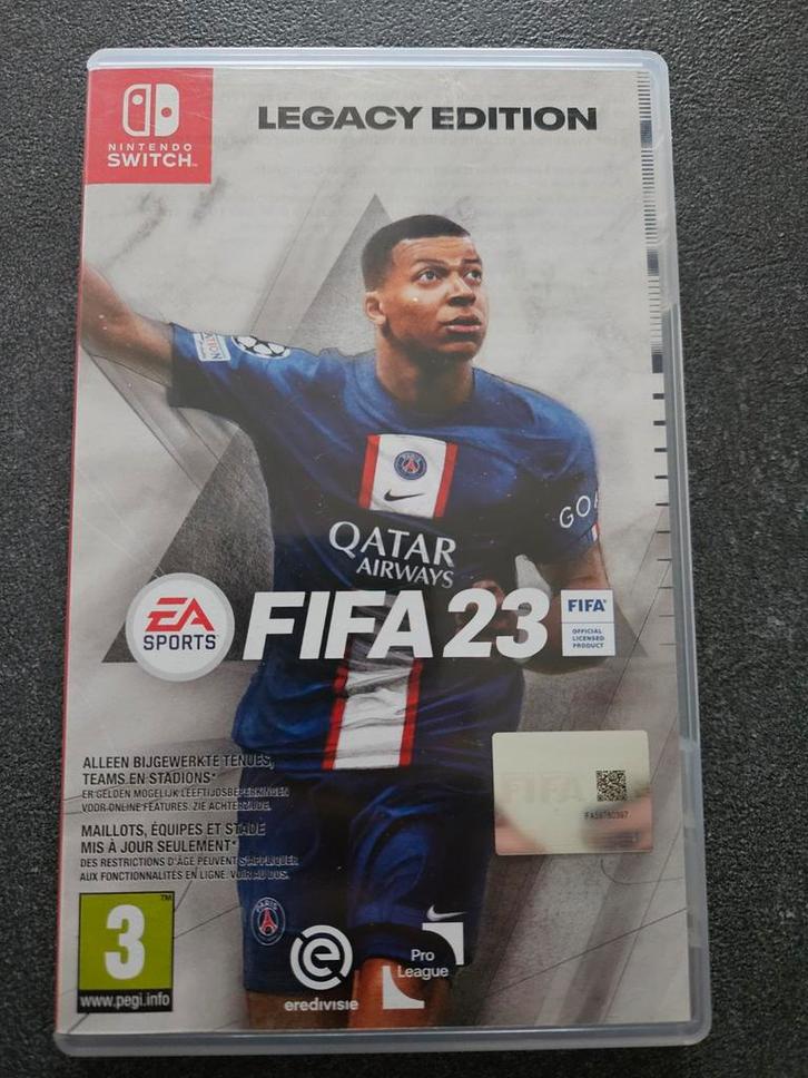 FIFA 23 Legacy Edition - Nintendo Switch, Spelcomputers en Games, Games | Nintendo Switch, Zo goed als nieuw, Sport, 3 spelers of meer