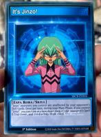 Yu-Gi-Oh! It’s Jinzo! SBCB 1st Ed Duel Promo !, Verzenden, Zo goed als nieuw, Boek of Catalogus