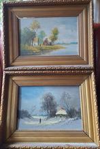 2 prachtige schilderijtjes, Antiek en Kunst, Ophalen