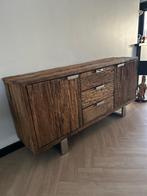 Railway Houten Dressoir Wandmeubel 160x40xh75, 150 tot 200 cm, 25 tot 50 cm, Ophalen of Verzenden, Zo goed als nieuw