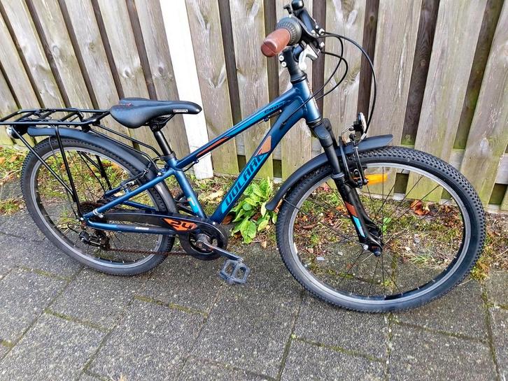 VOLARE CROSS jongensfiets 24 inch, Fietsen en Brommers, Fietsen | Jongens, Zo goed als nieuw, 24 inch, Handrem, Versnellingen